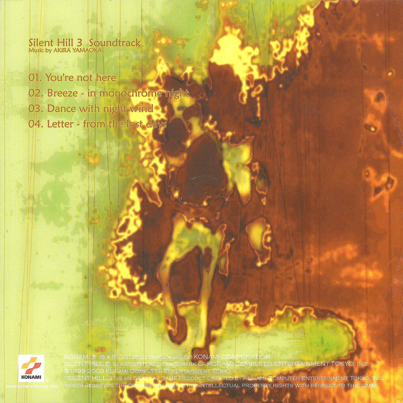 Silent Hill 3 Original Soundtrack Limited Edition (2003) MP3